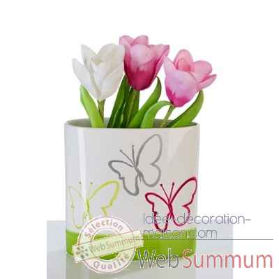 Vase "farfalle" Casablanca Design -26829