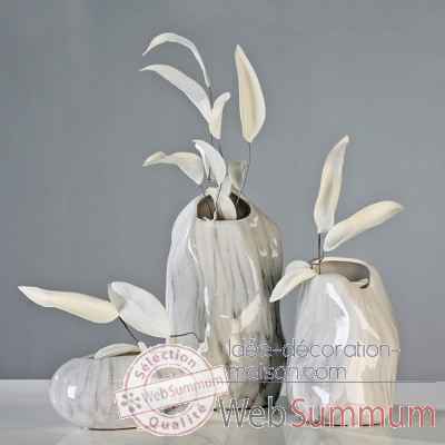 Vase \"marbre\" Casablanca Design -36116
