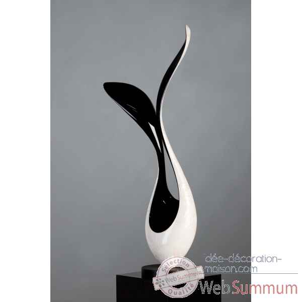 Vase \"twice\" fait main 90 cm Casablanca Design -59567