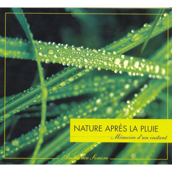 CD Ambiance Sonore Vox Terrae Nature Apres La Pluie -vt0128
