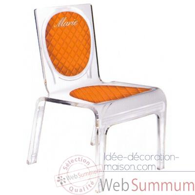 Chaise personnalisable Baby Chic Bleue Aitali