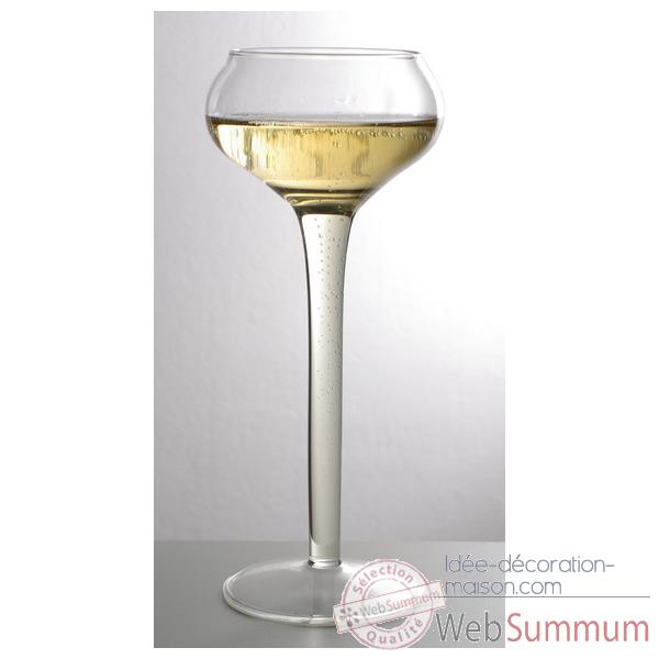 2 Coupes Champagne SiloDesign 23 cm -Champ