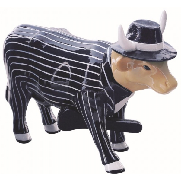 Cow parade -manchester 2004, artiste james walker - al cowpone-47388