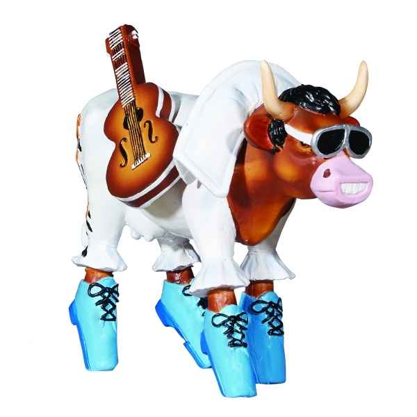 Figurine vache cowparade rock 'n roll resine medium mm-47911