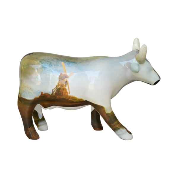 Vache le moulin rembrandt medium ceramique CowParade -47501