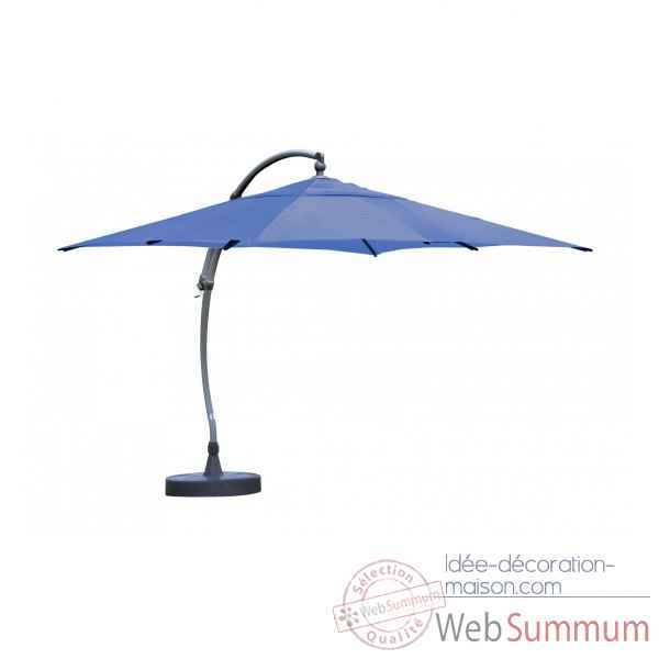 Kit parasol deporte carre bleu petrole 320 olefin Easy Sun -10199703