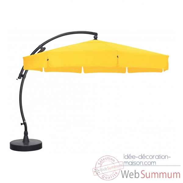Kit parasol deporte rond tournesols 350 olefin Easy Sun -10190038