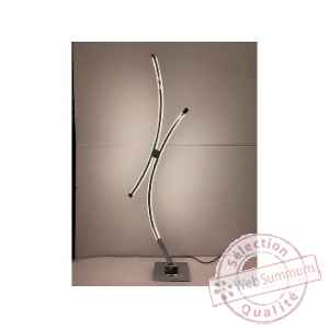 Lampe led arabesque 130cm Edelweiss -C3660