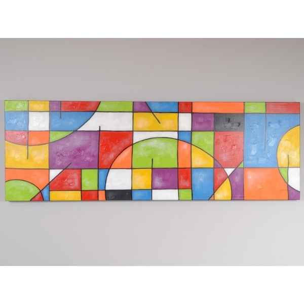 Tableau rectangulaire colore 150x50cm Edelweiss -C7062