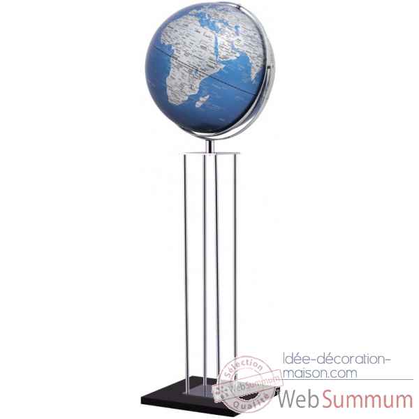 Globe sur pied worldtrophy bleu classic emform -se-0784