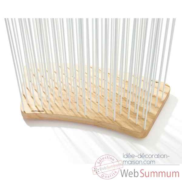 Decoration lumineuse sticks base arrondi rubberwood clair 60x30 (o2m) Extremis -SB63-HD2