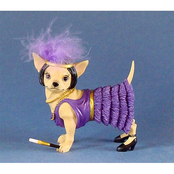 Figurine Chien Chihuahua Charleston 13384