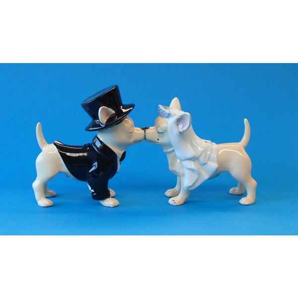 Figurine Chien Chihuahua Les maries -CHI13353