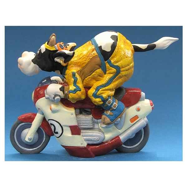 Figurine So Vache motocycliste -SOV 05