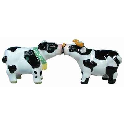Figurine vache et taureau Sel et Poivre -MW93403