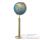 Globe gographique Colombus lumineux - modle Prestige  - sphre 40 cm, mridien mtal laiton-CO214079
