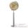 Globe gographique Colombus lumineux - modle Prestige  - sphre 40 cm, mridien mtal acier fin-CO224089