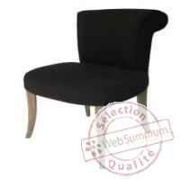 Chaise soho black 60x55xh.90cm Kingsbridge -SC2004-04-65