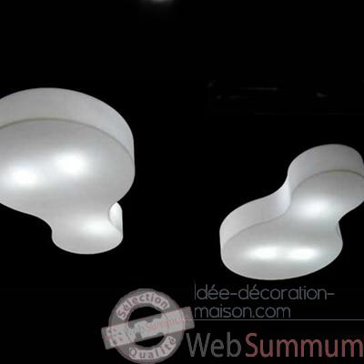 Video Luminaire suspension Nuvola Blanc Slide - SD NUV150