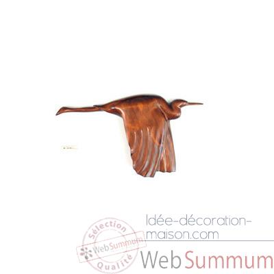 Lasterne - Les oiseaux en vol - Vol du heron - 60 cm - BHE060-1