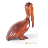 Lasterne-Ornementale-Le pelican a terre - 27 cm - OPE027R