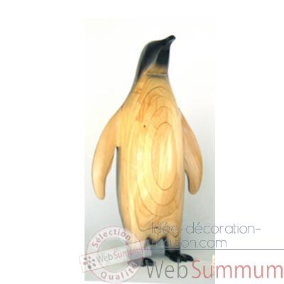 Lasterne-Ornementale-Le pingouin en arret - 90 cm - OPI090P