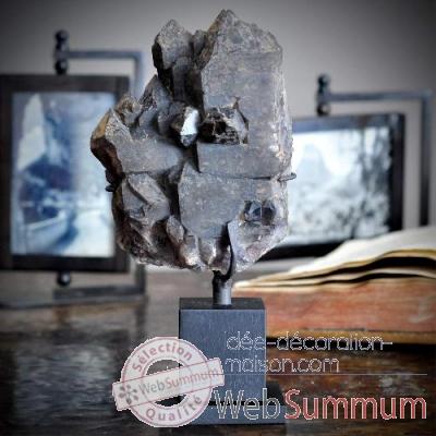 Cristal noir mat Objet de Curiosite -PUMI048