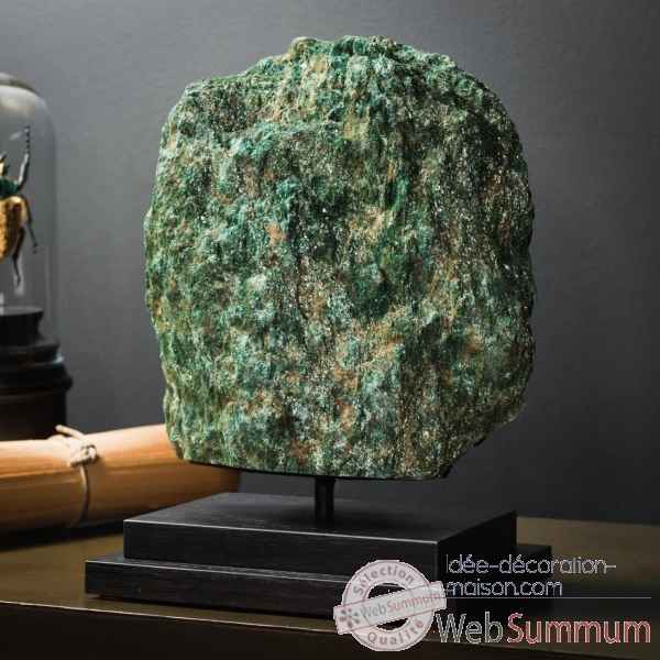 Fuchsite verte du bresil (brut) Objet de Curiosite -PUMI908-3