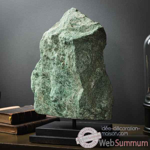 Fuchsite verte du bresil (brut) Objet de Curiosite -PUMI908-5