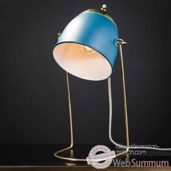 Lampe de bureau bleue Objet de Curiosit -LU172