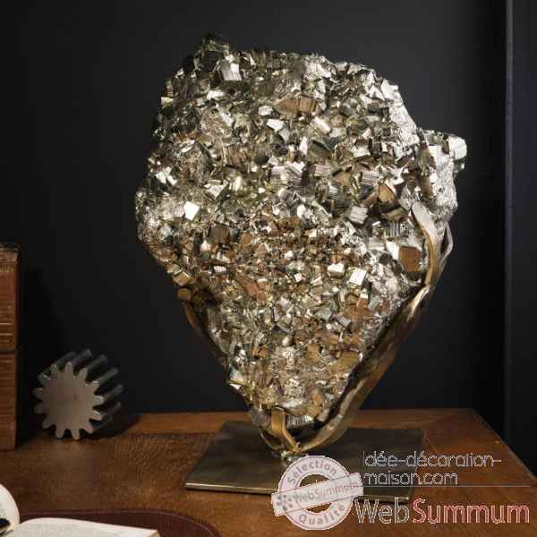 Pyrite cubique 40kg Objet de Curiosit -PUMI730