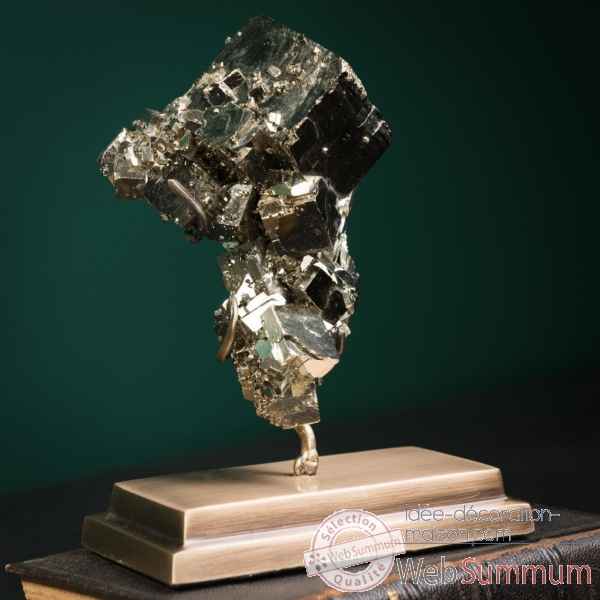 Pyrite du perou 0.4kg Objet de Curiosite -PUMI875-1