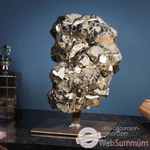 Pyrite extra - dodecaedre Objet de Curiosité -PUMI696