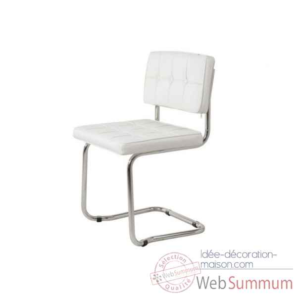 Chaise symbolique blanche Opjet