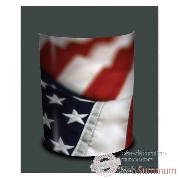 Applique murale tendance drapeau americain -TE1201APP
