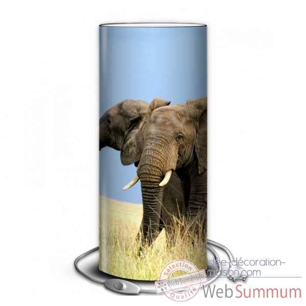 Lampe animaux sauvages elephant -AS1212