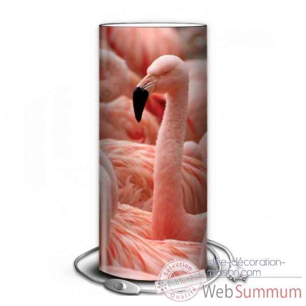 Lampe animaux sauvages flamant rose -AS1216