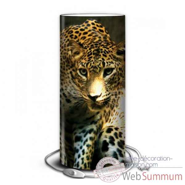 Lampe animaux sauvages leopard -AS1204