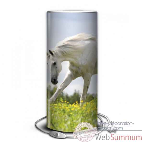 Lampe cheval blanc -NOA1519