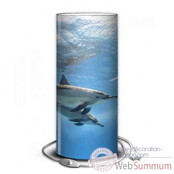 Lampe faune marine dauphins -FM1425