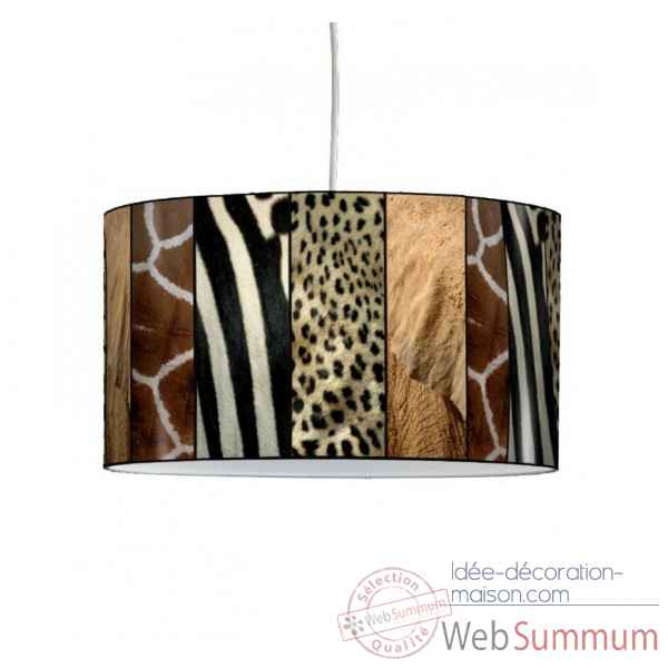 Lampe suspension animaux sauvages pelage animaux -AS1219SUS