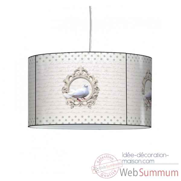Lampe suspension charme colombe -CH1504SUS