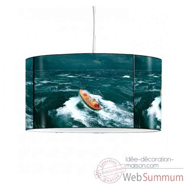 Lampe suspension collection plisson bateau snsm -PL1602SUS