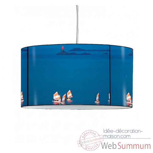 Lampe suspension collection plisson bateaux optimistes -PL1604SUS