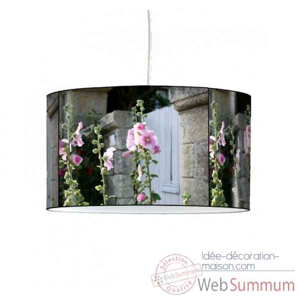 Lampe suspension nature roses tremieres -NA1336SUS
