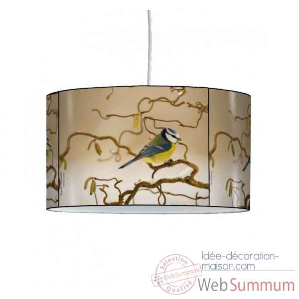 Lampe suspension oiseaux mesange -OI1406SUS