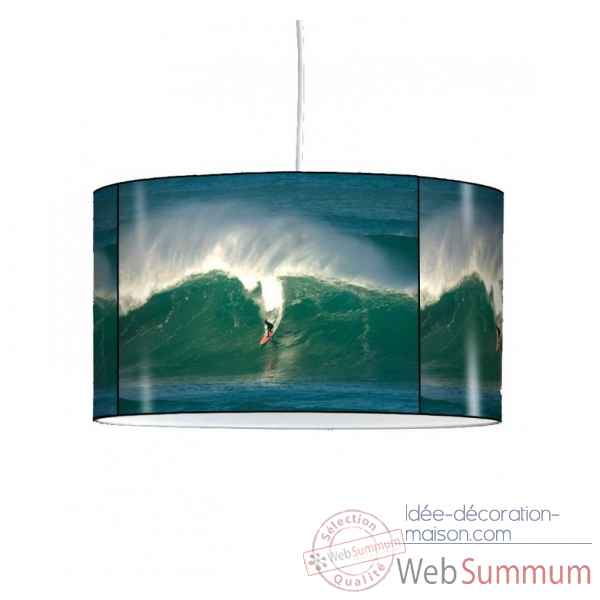 Lampe suspension sports et loisirs surfeur sur la vague -SL1321SUS