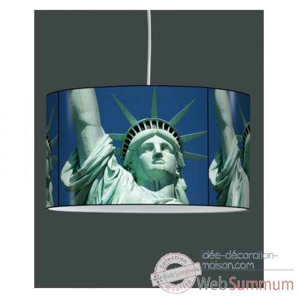 Lampe suspension statue de la liberte -VI1214SUS