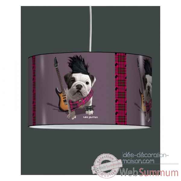 Lampe suspension teo jasmin punk prune -TO1532SUS