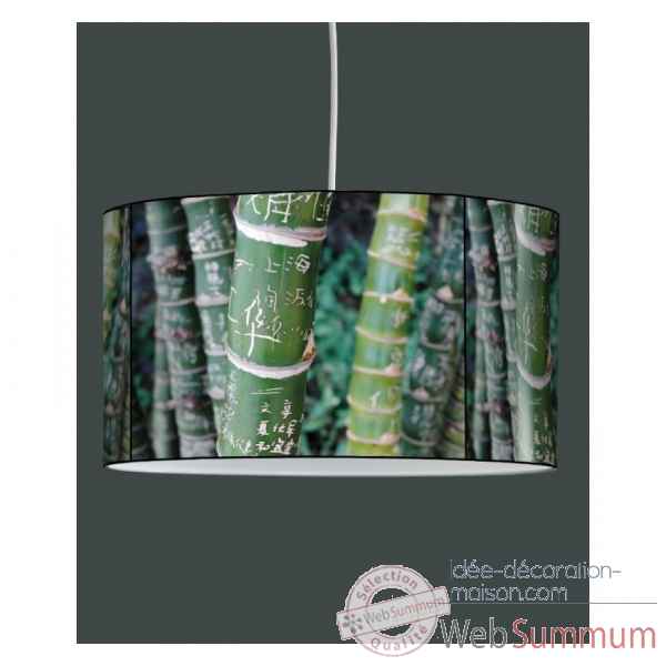 Lampe suspension zen design bambous graves -ZE1310SUS
